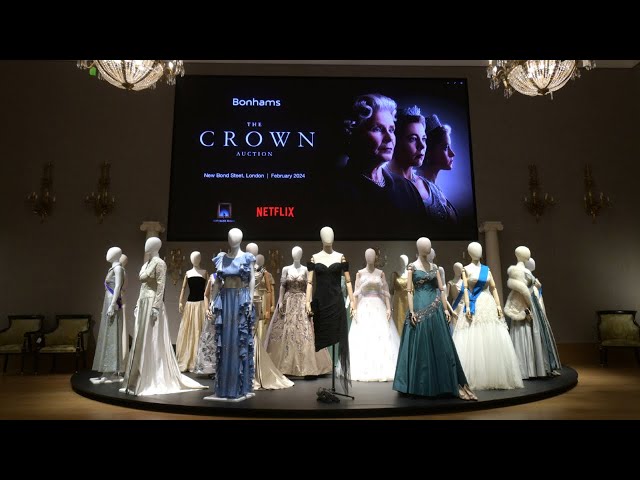 London to auction iconic set pieces and wardrobe from 'The Crown'