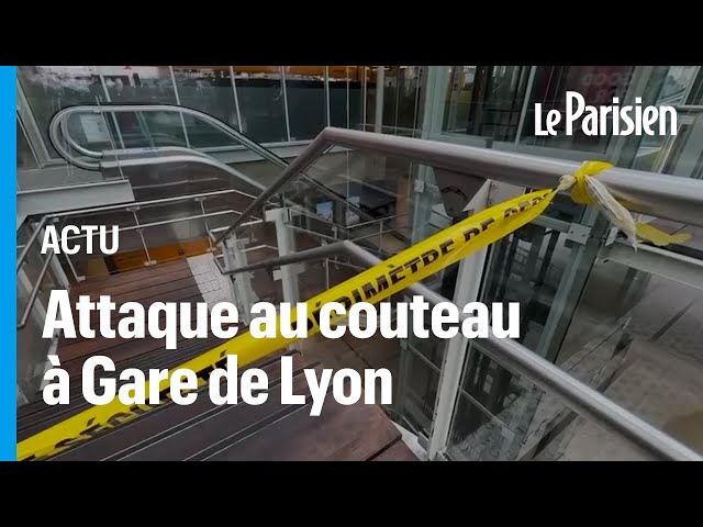 Une attaque à l’arme blanche a fait plusieurs blessés à Gare de Lyon à Paris