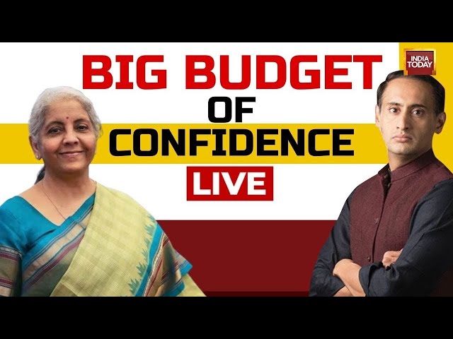 Rahul Kanwal LIVE: Nirmala Sitharaman Exclusive On Budget 2024 LIVE | FM Sitharaman On India Today