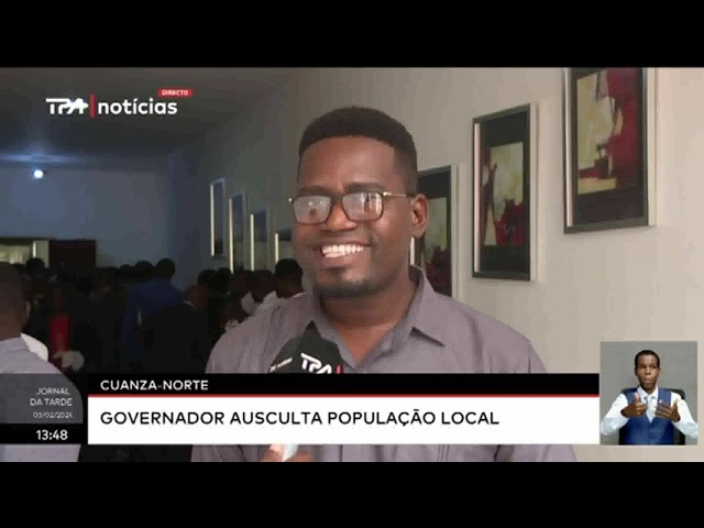 Cuanza-Norte: João Gaspar quer uma governação transparente