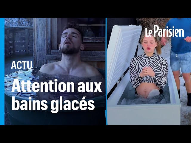 On a demandé à un médecin si c'était une bonne idée de prendre des bains glacés