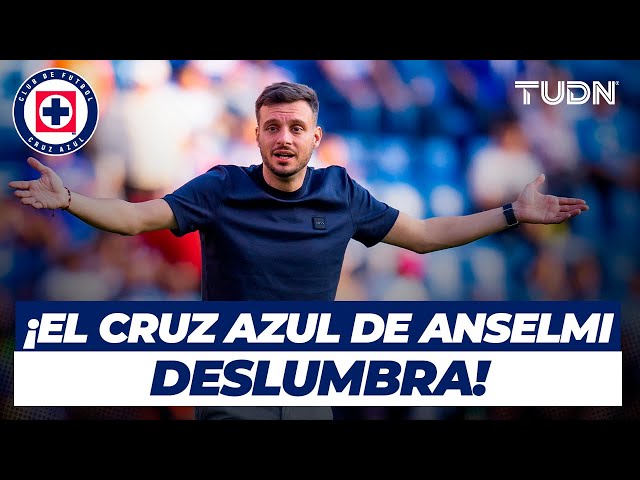 ¿Parecido a MARKARIÁN, REYNOSO? ¡La forma de juego de CRUZ AZUL CON ANSELMI está deslumbrando! |TUDN