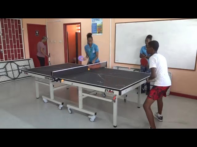 Table tennis club making great progress