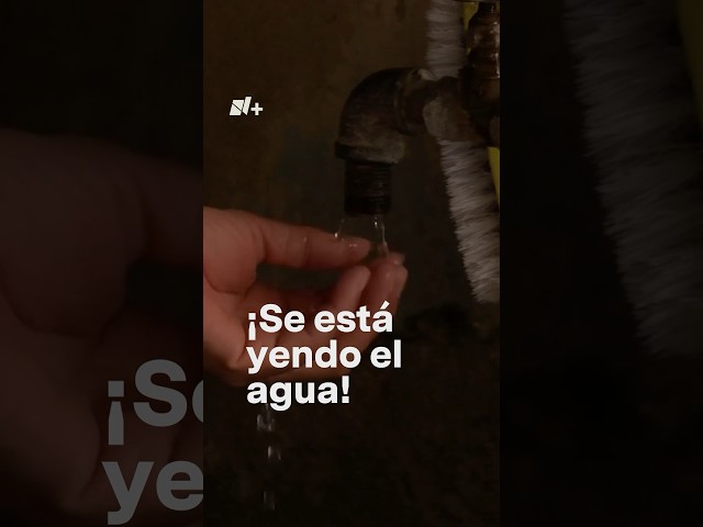 Así viven los mexicanos la crisis del agua - Las Mangas del Chaleco