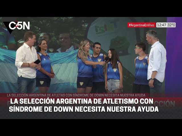 La SELECCIÓN ARGENTINA de ATLETISMO con SÍNDROME DE DOWN NECESITA nuestra AYUDA