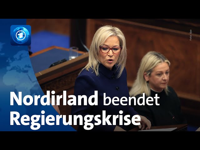 ⁣Regierungskrise beendet: Erstmals Katholikin an Nordirlands Regierungsspitze