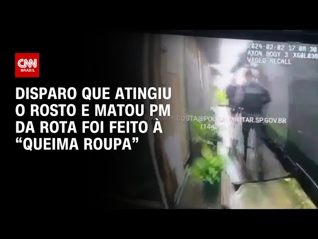 Disparo que atingiu o rosto e matou PM da Rota foi feito à “queima roupa” | AGORA CNN