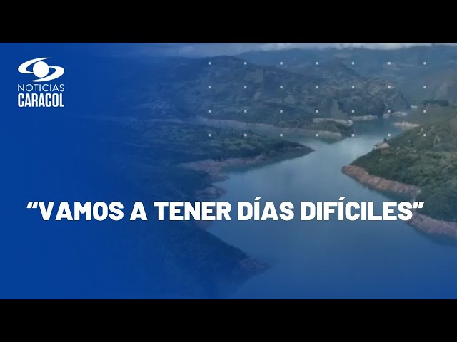 ¿Bajo nivel en El Guavio generaría aumentos en el costo de la energía?