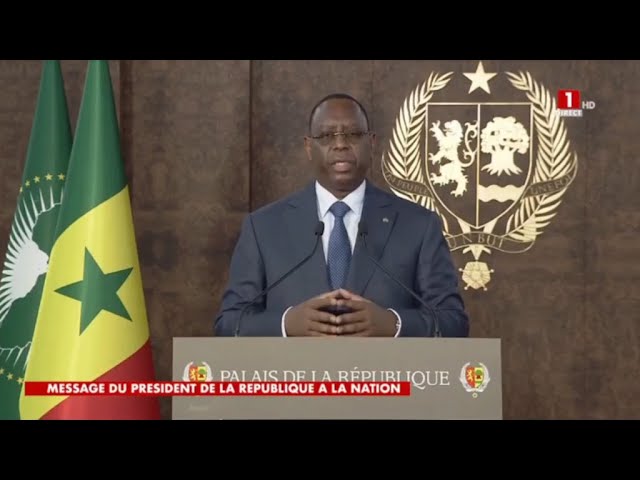 Sénégal : le président Macky Sall annonce le report sine die de la présidentielle du 25 février