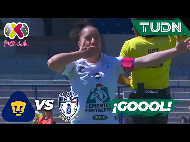 ¡DOBLETE PARA CHARLYN CORRAL! | Pumas 1-2 Pachuca | Liga Mx Femenil - CL2024 J6 | TUDN