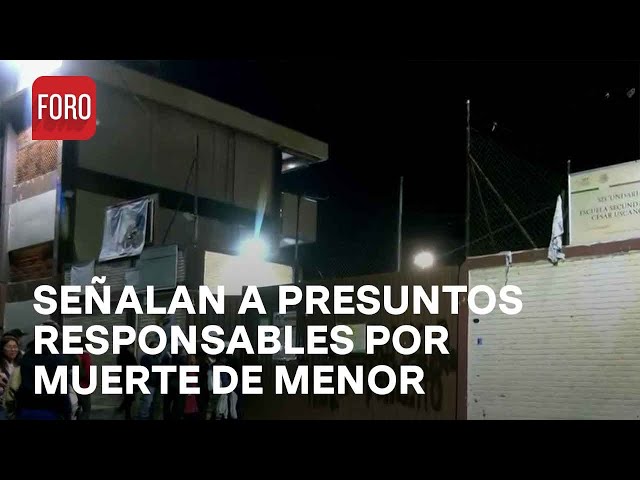 Muerte de menor en secundaria técnica 69: Tres pueden ser los responsables de negligencias