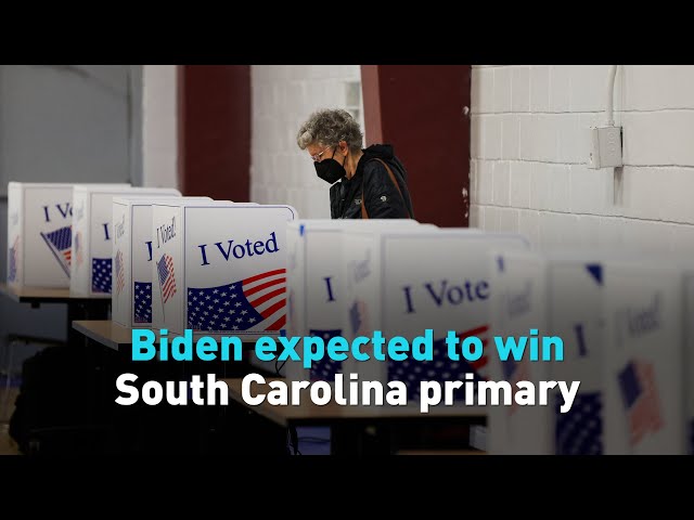 Biden expected to win South Carolina primary