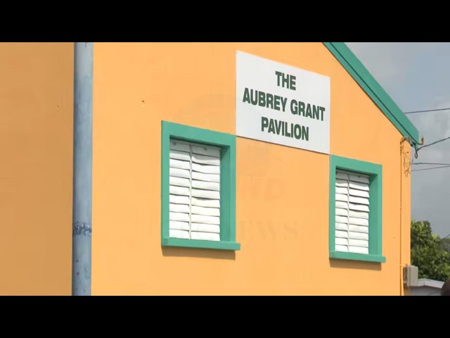 Aubrey Grant Pavilion officially reopens