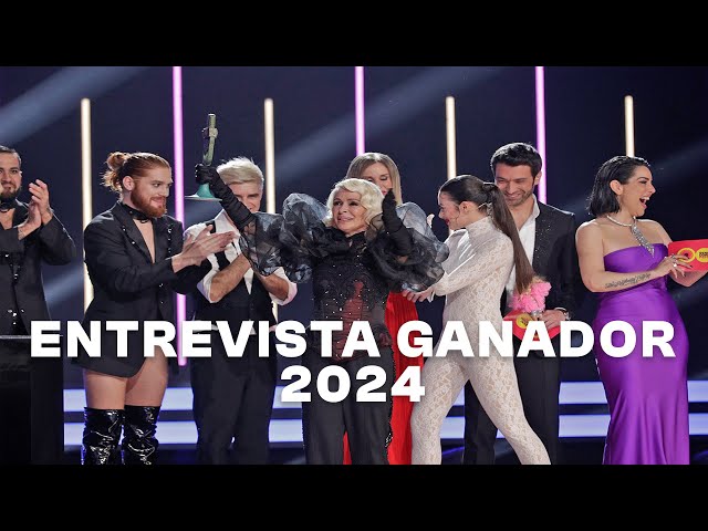 Entrevista GANADOR del Benidorm Fest 2024 I BENIDORM FEST 2024