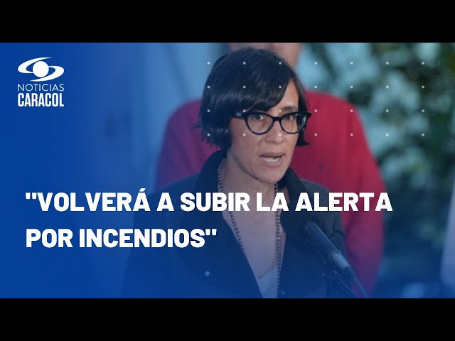 Susana Muhamad afirma que hay 190 municipios en alerta por desabastecimiento de agua