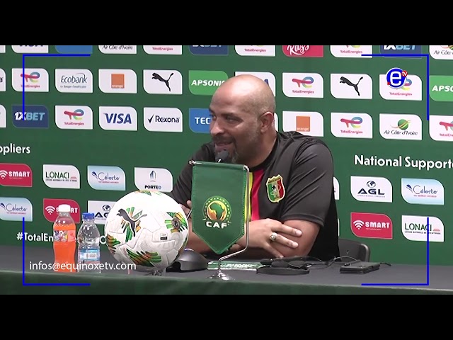 CAN 2023: CONFÉRENCE DE PRESSE APRÈS MATCH DU COACH DU MALI - EQUINOXE TV