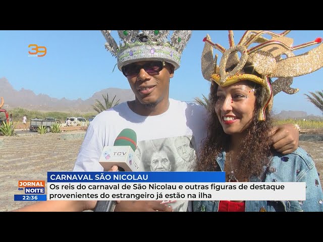 Reis do carnaval de SN e outras figuras de destaque provenientes do estrangeiro já estão na ilha