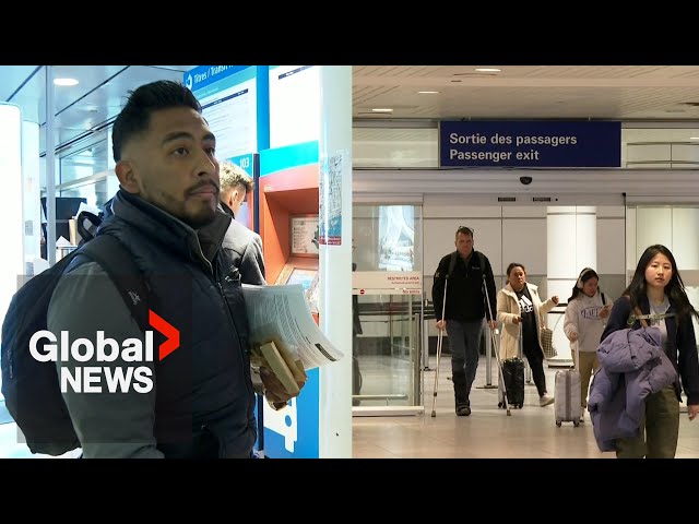 Asylum seekers from Mexico arrive in record numbers at Montreal’s Trudeau airport