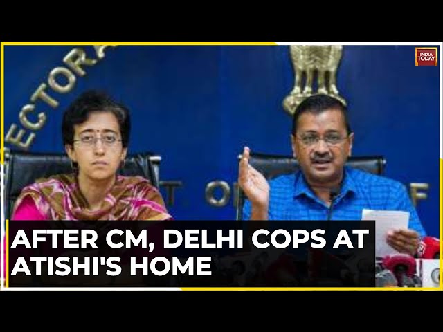 After Arvind Kejriwal, Delhi Police At Atishi's Home To Serve Notice | Arvind Kejriwal Latest N