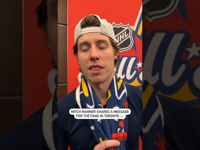 Mitch Marner’s Message For Toronto Fans After All-Star Win 