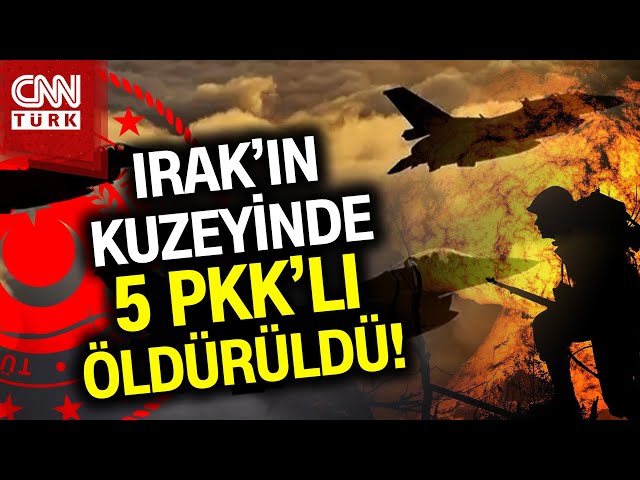 SON DAKİKA!  |  MSB Duyurdu! Irak'ın Kuzeyinde 5 PKK'lı Terörist Etkisiz Hale Getirildi #H