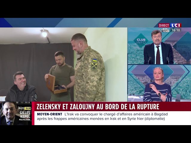 Ukraine : Zelensky et son général Zaloujny au bord de la rupture