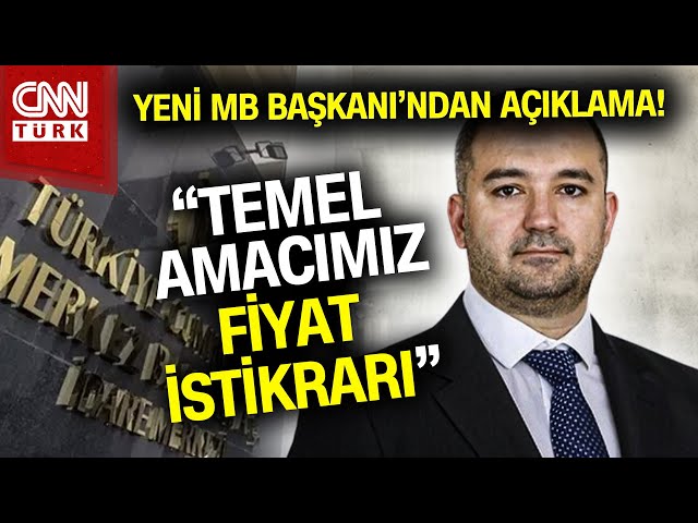 SON DAKİKA!  | Merkez Bankası'nın Yeni Başkanı Fatih Karahan'dan İlk Açıklama! #Haber