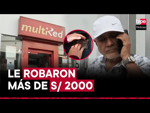 Breña: asaltan a adulto mayor en cajero y le roban más de S/ 2000