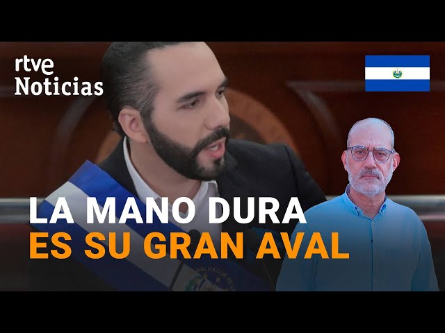 ELECCIONES EL SALVADOR: NAYIB BUKELE va a AMORTIZAR su ÉXITO contra las PANDILLAS | RTVE Noticias