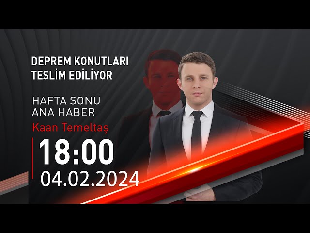  #CANLI | Kaan Temeltaş ile Hafta Sonu Ana Haber | 4 Şubat 2024 | HABER #CNNTÜRK