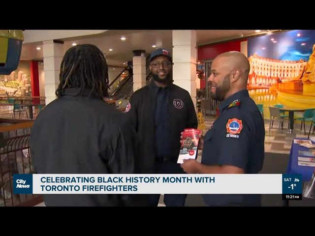 Celebrating Black History Month with Toronto firefighters