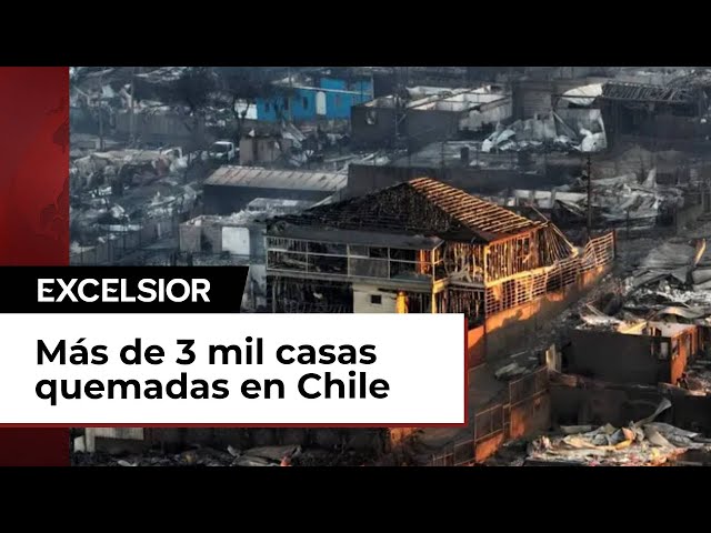 Suman 19 muertos por incendios forestales en Chile