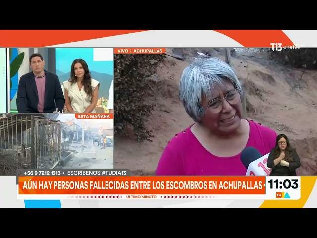 Achupallas: Aún hay personas fallecidas entre los escombros