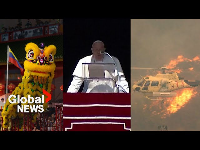 Pope Francis prays for victims of Chile's fires, sends greetings for Lunar New Year