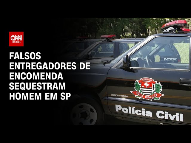 Falsos entregadores de encomenda sequestram homem em SP | AGORA CNN