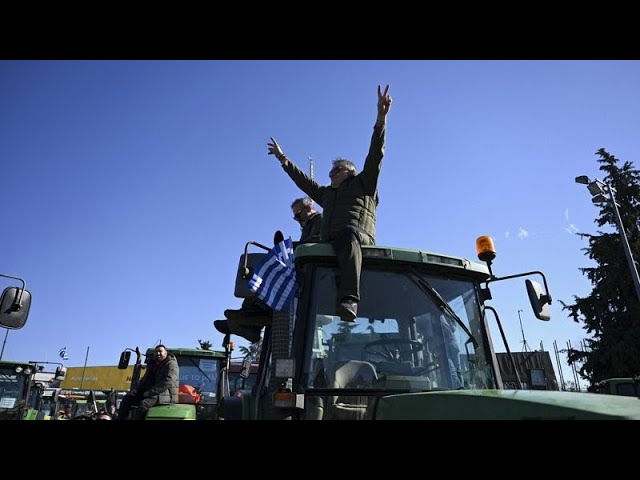 En Grèce, la mobilisation des agriculteurs ne faiblit pas