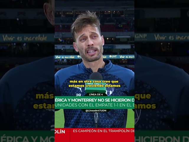 ¡Sergio Canales advierte que RAYADOS no piensa regalar nada en casa o de visita! | #shorts #tudn