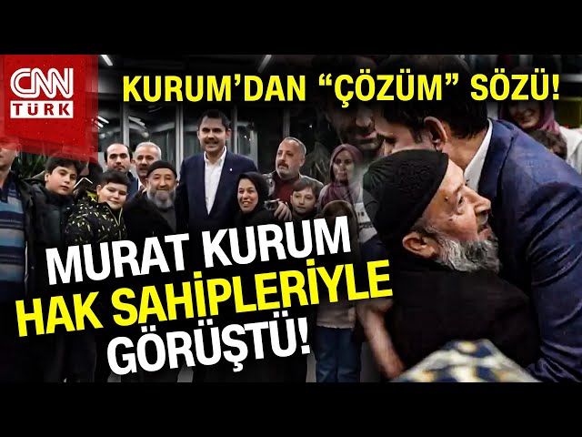 AK Parti İBB Başkan Adayı Murat Kurum, Tuzla TOKİ Konutları Hak Sahipleriyle Görüştü #Haber