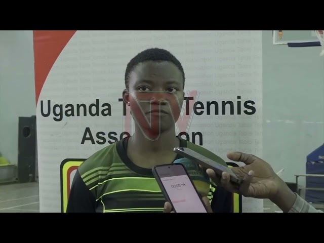 TABLE TENNIS: Parvin Nangozi and Sam Ankunda win national league