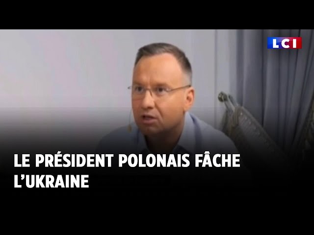 “Je ne sais pas si l’Ukraine retrouvera la Crimée” : le président polonais fâche l’Ukraine