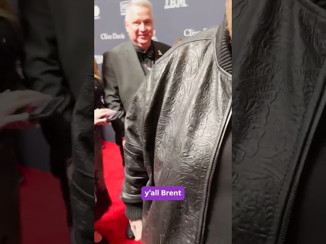 Watch: Jelly Roll gets surprised by his mentor on Grammy party red carpet #Shorts