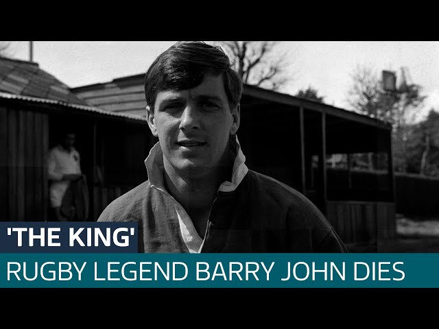 Wales and Lions rugby great Barry John dies aged 79 | ITV News