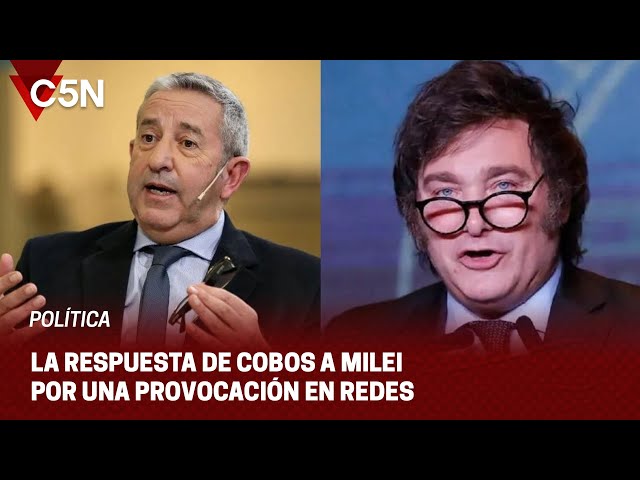 COBOS salió a CRUZAR a MILEI por una CARICATURA de NIK