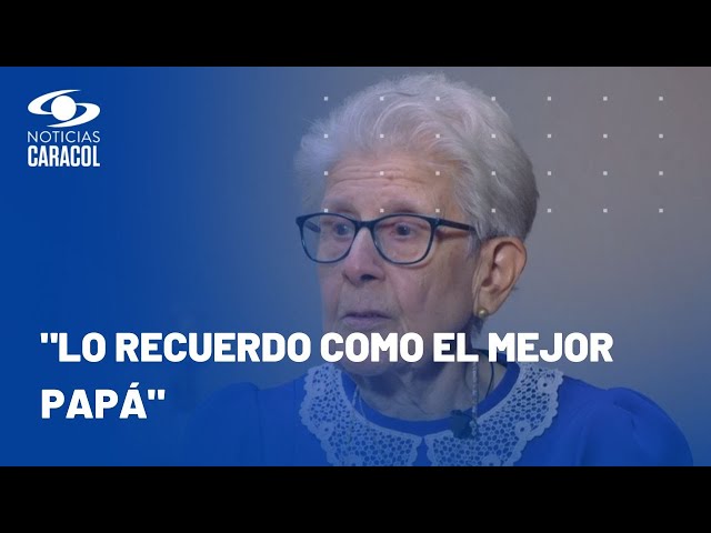 Con 89 años, hija de León María Lozano habló de su padre por primera vez ante cámaras