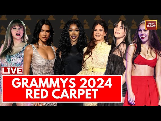 Grammy 2024 LIVESTREAM: Grammy 2024 Red Carpet LIVE |Taylor Swift |Dua Lipa |Billie Eilish | Grammys