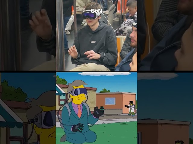 Los SIMPSONS predijeron el APPLE VISION PRO hace casi una década