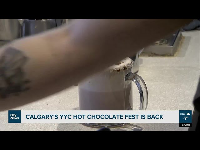 Calgary's YYC Hot Chocolate Fest is back