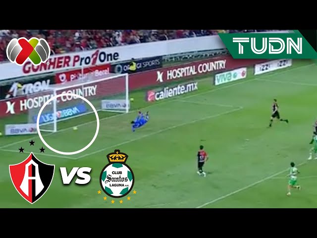 ¡Riflazo de ALDO LÓPEZ y se salva ATLAS! | Atlas 3-0 Santos | Liga Mx - CL2024 J5 | TUDN