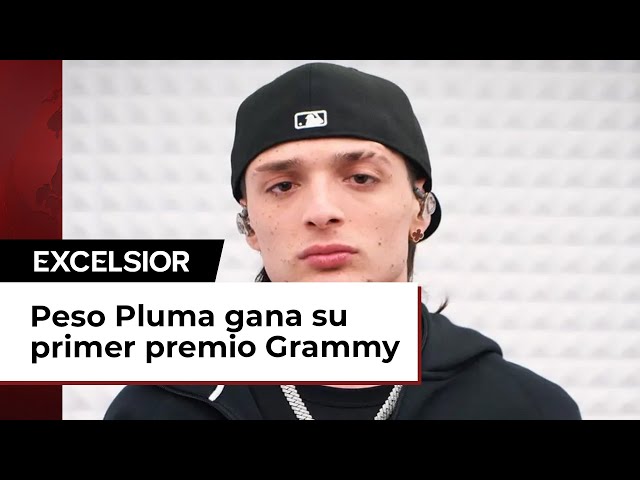 Peso Pluma gana su primer premio Grammy al vencer en Mejor álbum de música mexicana