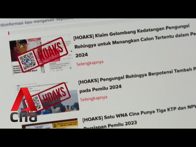 Stemming the spread of Indonesian election misinformation online and on social media